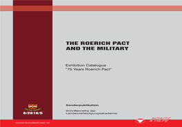 The Roerich Pact and the Military