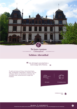 Schloss Ahrenthal