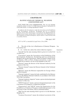 Chapter 392 Ratification of Chemical Weapons