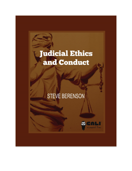 PDF Version Berenson Judicial Ethics