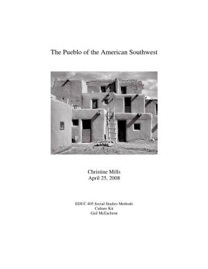 The Pueblo of the American Southwest