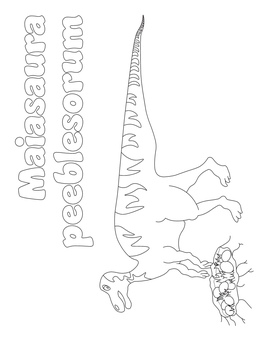 Montana State Dinosaur: Maiasaura Peeblesorum