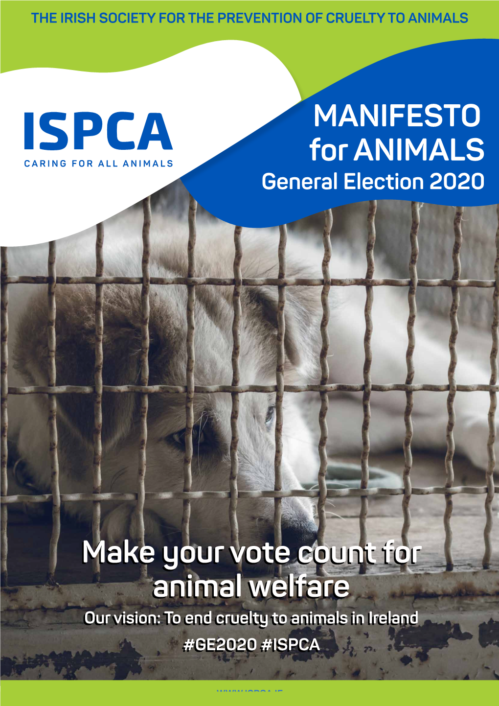 MANIFESTO for ANIMALS General Election 2020