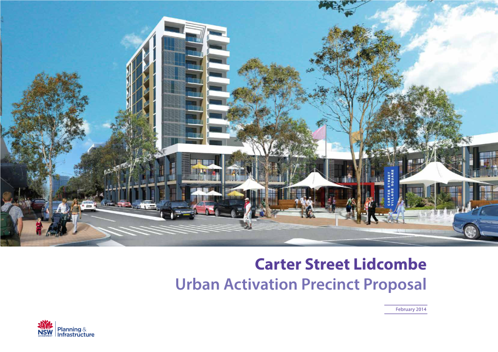 Carter Street Lidcombe Urban Activation Precinct Proposal