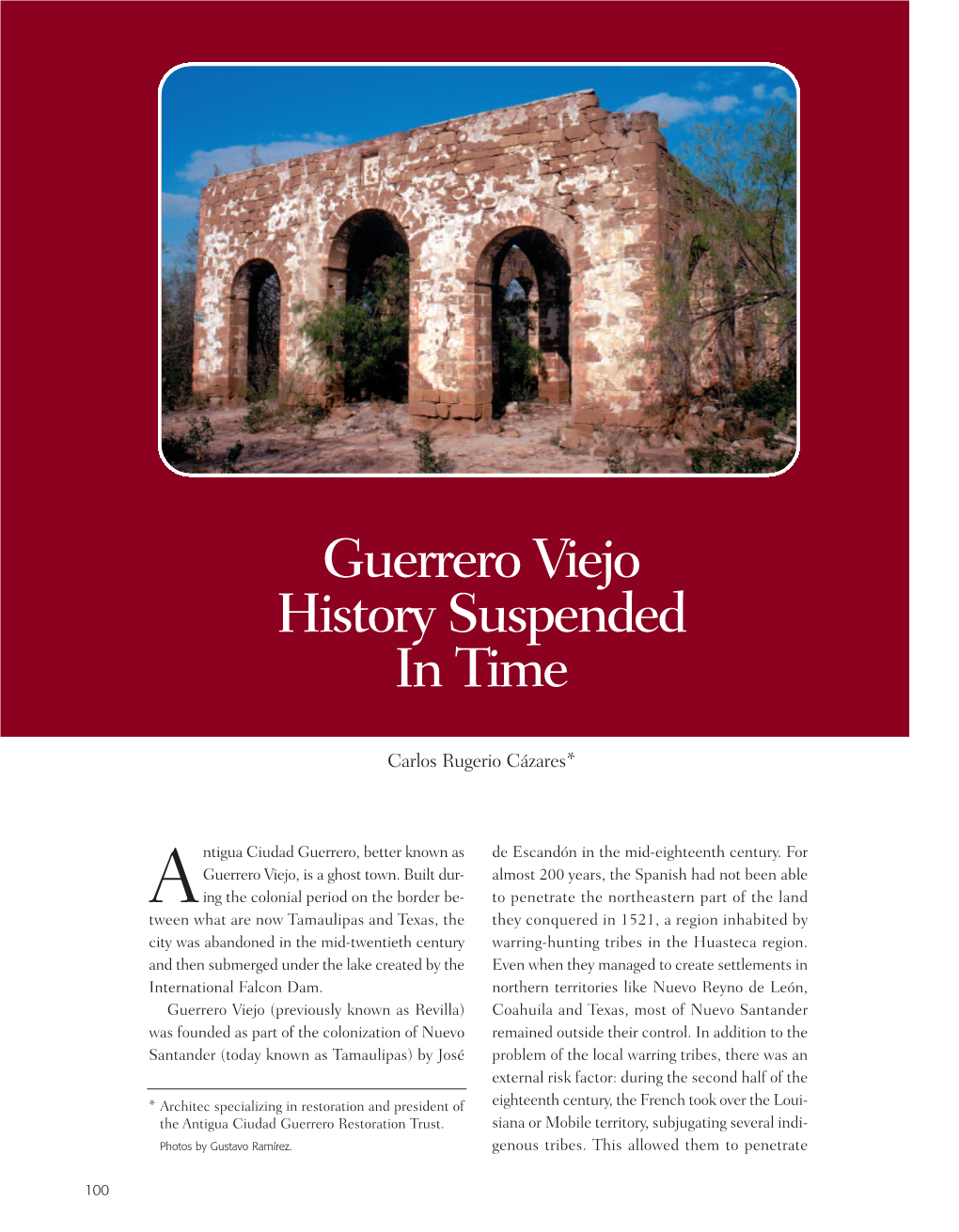 Guerrero Viejo History Suspended in Time