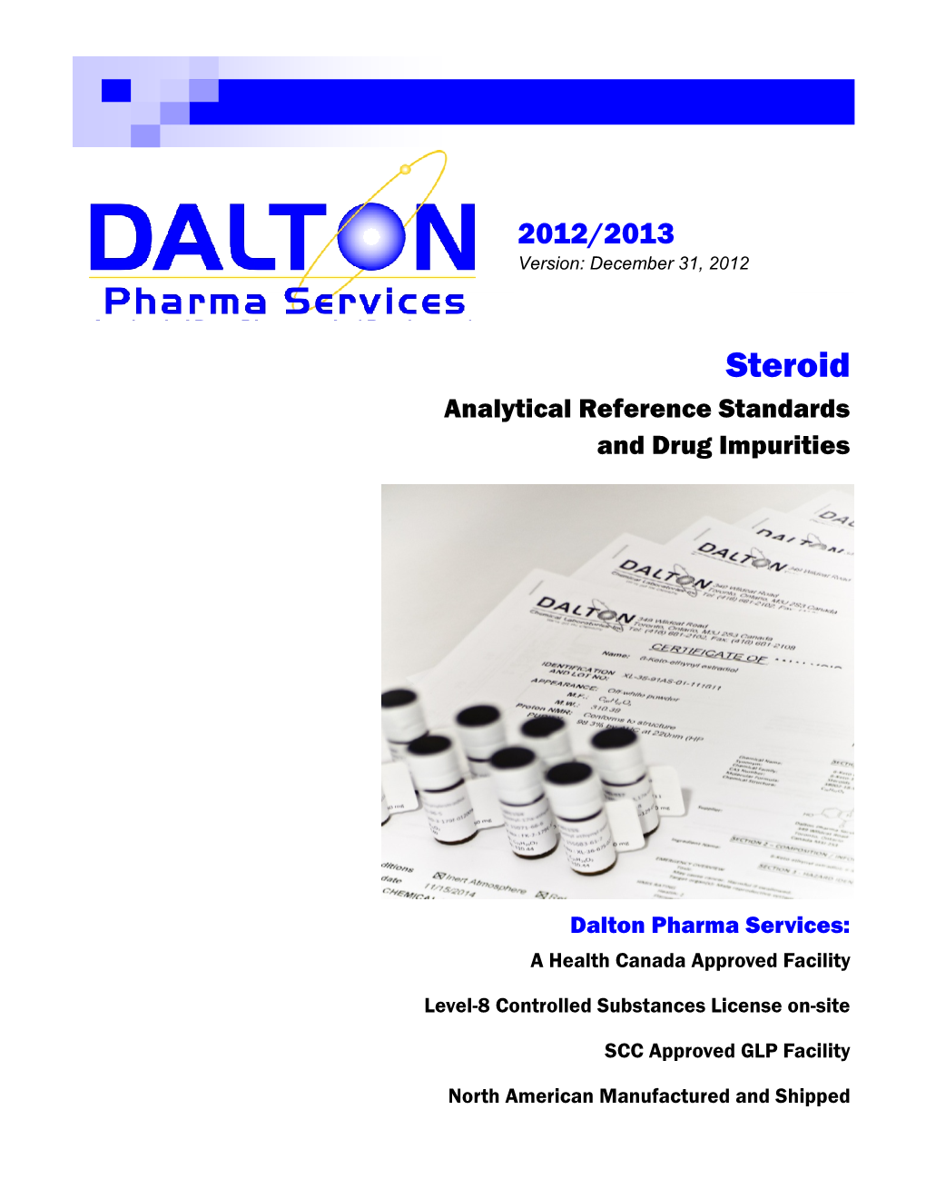 Dalton Pharma Catalogue Steroids 12-19-12