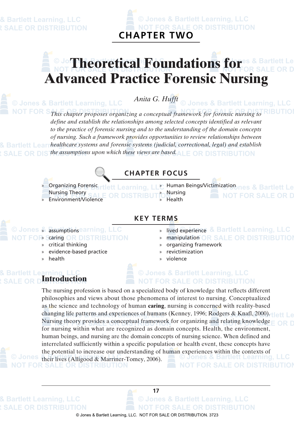 Theoretical Foundations for Advanced Practice Forensic Nursing