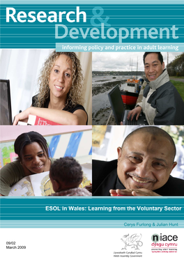 ESOL in Wales: Learning from the Voluntary Sector