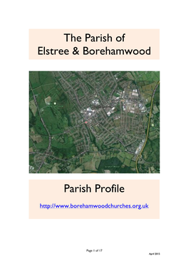 The Parish of Elstree & Borehamwood Parish Profile