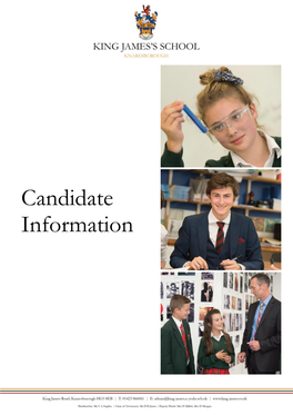 Candidate Information