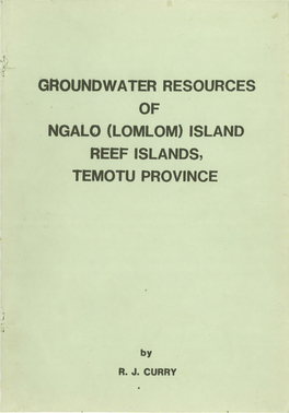 Ngalo (Lomlom) Island Reef Islams, Tei\4Otu Province