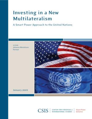 Investing in a New Multilateralism