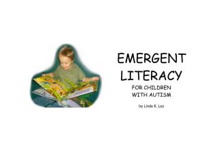 Teaching Emergent Literacy Skills