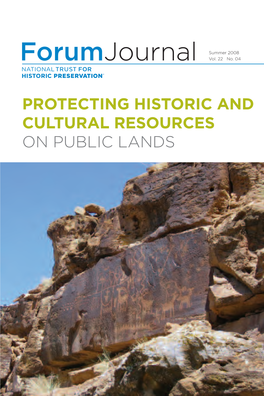 Protecting Historic and Cultural Resources On
