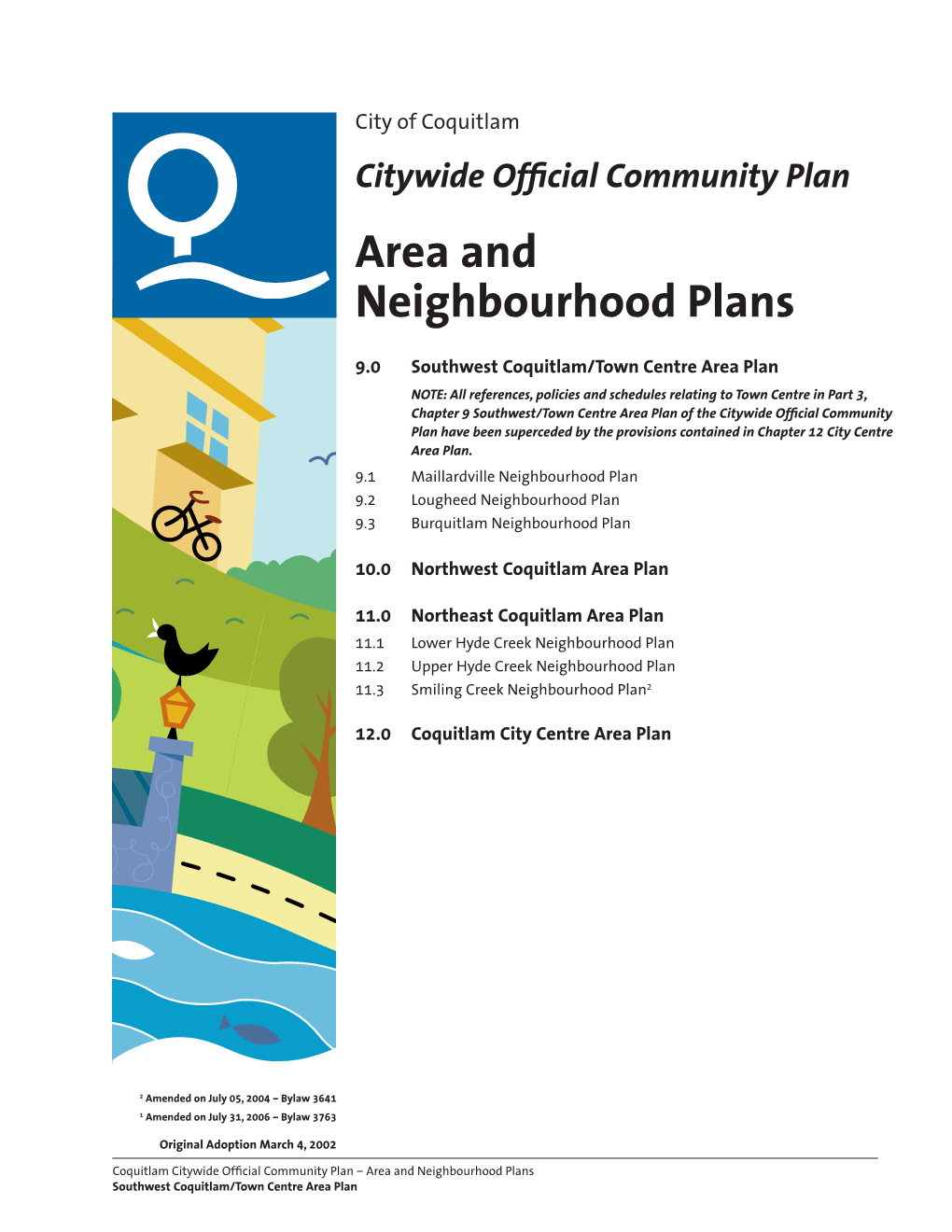 Citywide Official Community Plan Area and Neighbourhood Plans