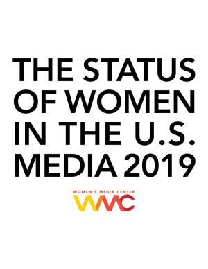The Status of Women in U.S. Media 2019