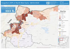 Snapshot | Idps in North West Syria - 08/03/2020 Needs Assessment CCCM CLUSTER SUPPORTING DISPLACED COMMUNITIES Programme