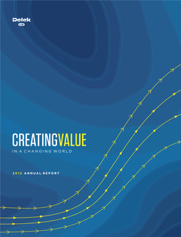 Creatingvalue in a Changing World