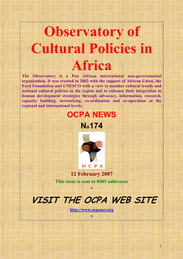OCPA NEWS No174