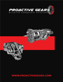 Proactive Gears Catalog