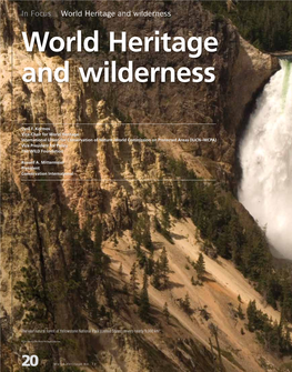 World Heritage and Wilderness World Heritage and Wilderness