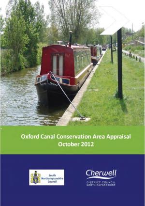 Oxford Canal Conservation Area Appraisal PDF 11 MB