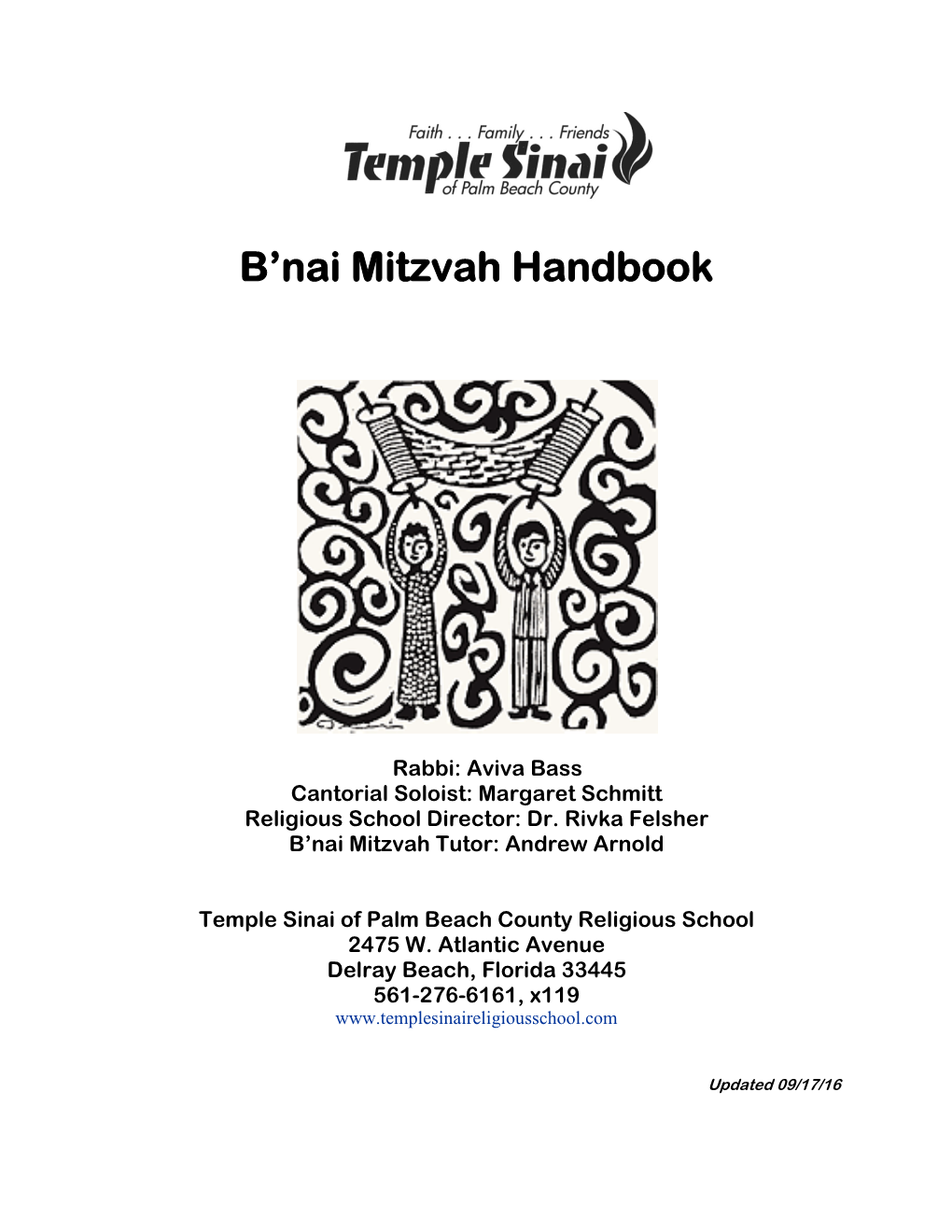 B'nai Mitzvah Handbook