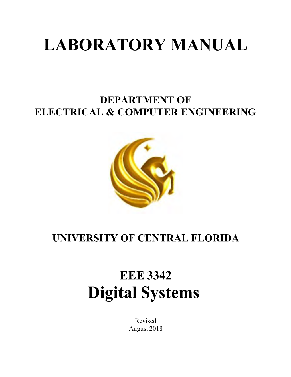 LABORATORY MANUAL Digital Systems