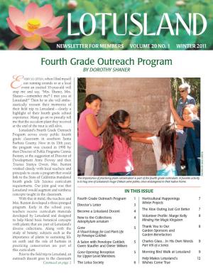 Fourth Grade Outreach Program by DOROTHY SHANER