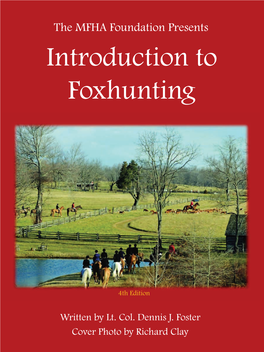 Introduction to Foxhunting