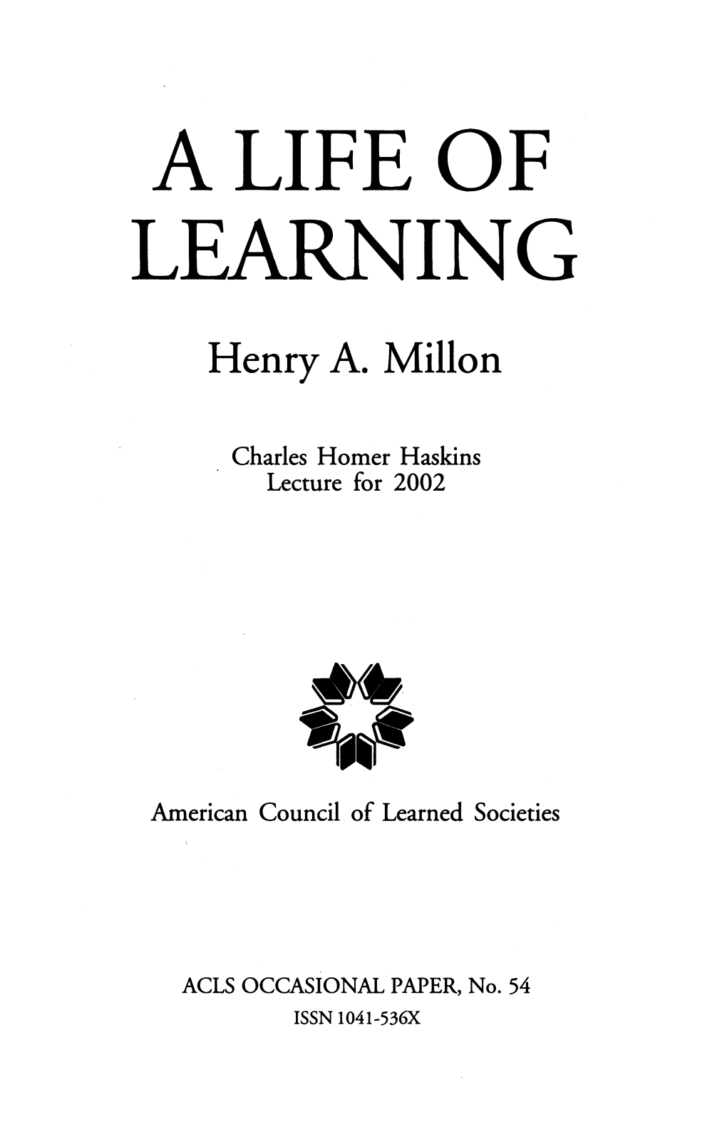 Henry A. Millon