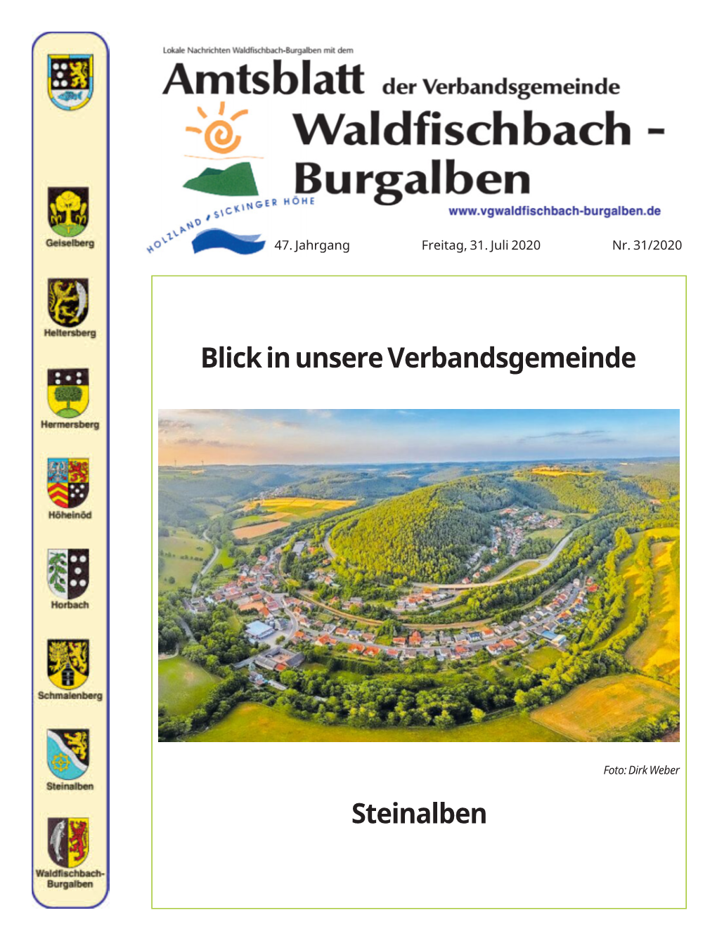 Blickinunsereverbandsgemeinde Steinalben