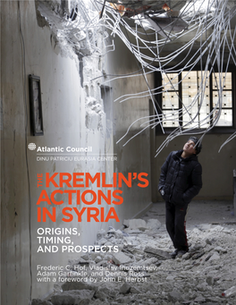 Kremlin's Actions in Syria