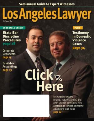 Los Angeles Lawyer April 2010