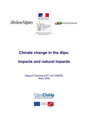 Climate Change in the Alps