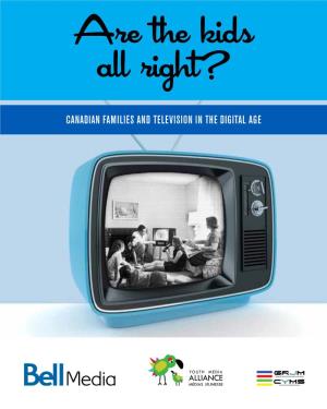 Canadian Families and Television in the Digital Age
