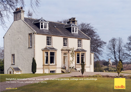 Delightful Renovated Former Manse, with Charming Gardens, Cottage and Outbuildings the Glebe House, Urquhart, Elgin, Moray Savills.Co.Uk