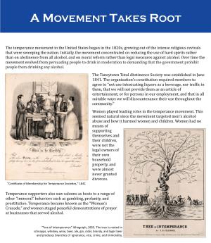 A Movement Takes Root