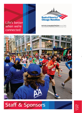 Carey Pinkowski Illinois President Executive Race Director Bank of America Bank of America Chicago Marathon