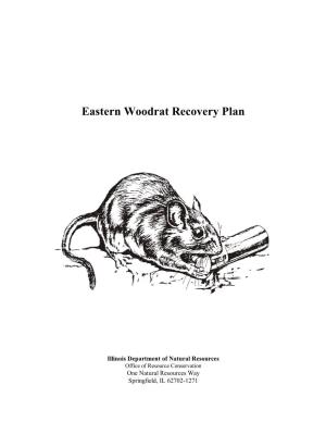 Eastern Woodrat Recovery Plan