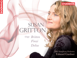GRITTON Sings Britten Finzi Delius