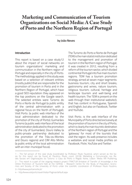 A Case Study of Porto and the Northern Region of Portugal