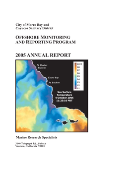 2005 Annual Monitoring Report