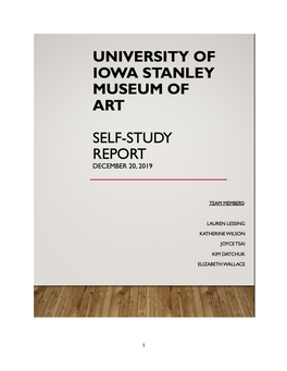 The Stanley Museum of Art Self-Study