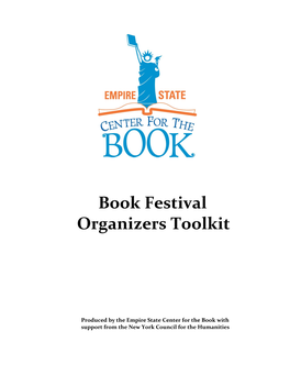 Book Festival Organizers Toolkit