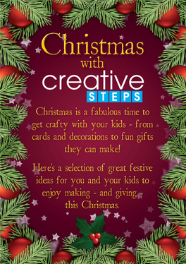 Creative Steps Christmas Projects Supplement 2018