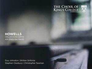 Howells: Cello Concerto, an English Mass