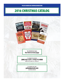 2016 Christmas Catalog