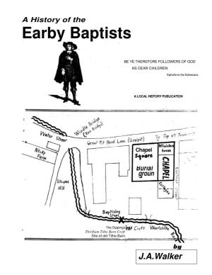 A History of Earby Baptists