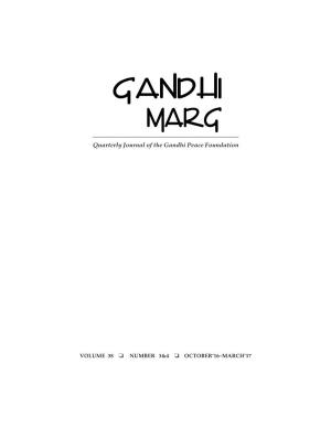 Quarterly Journal of the Gandhi Peace Foundation